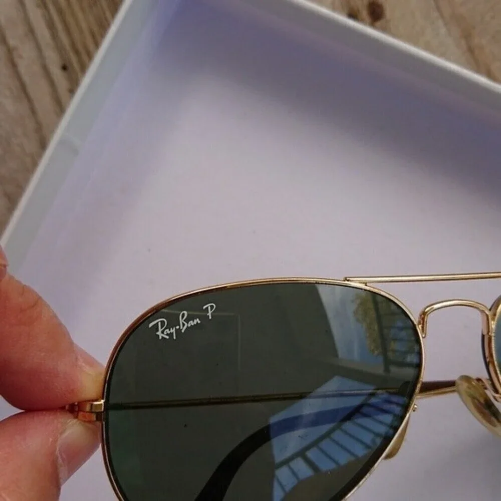 Ray-Ban RB 3025 Aviator Arista Gold 55-14-135 - FRAME ONLY